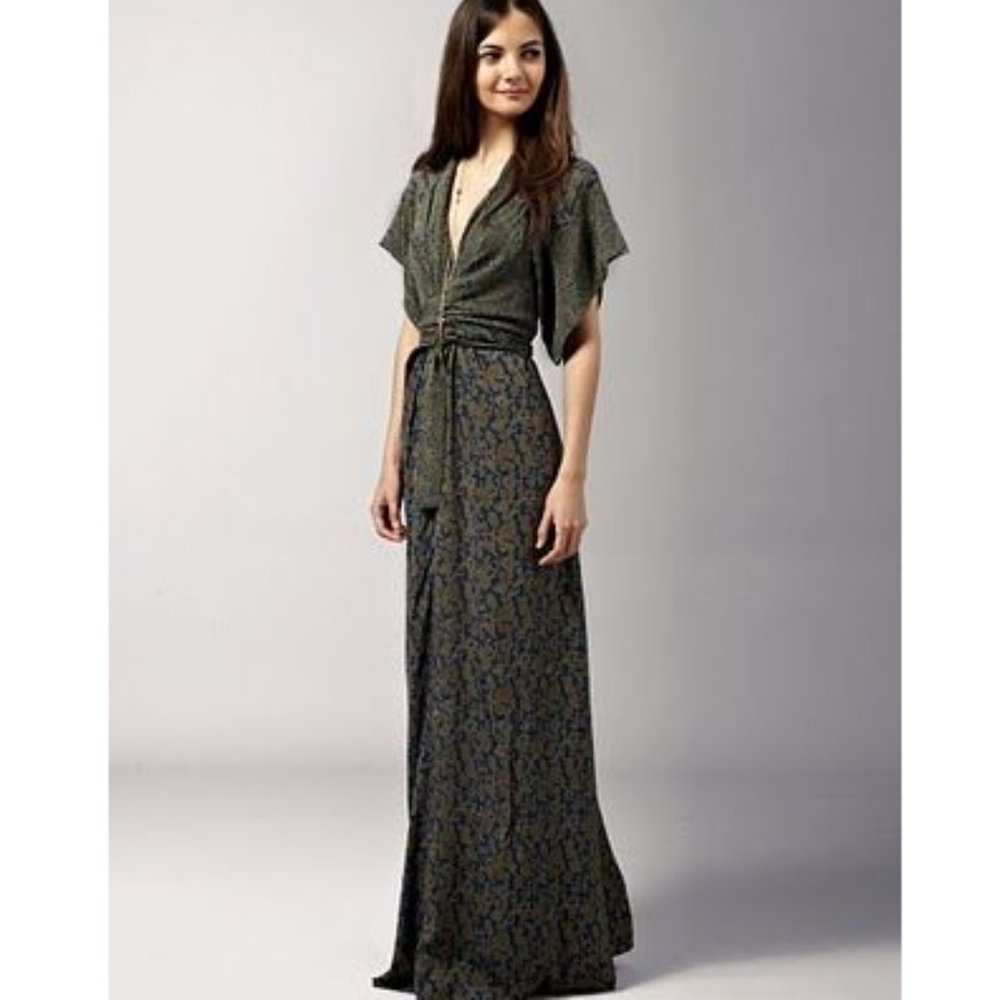 Winter Kate Silk Kimono Dress